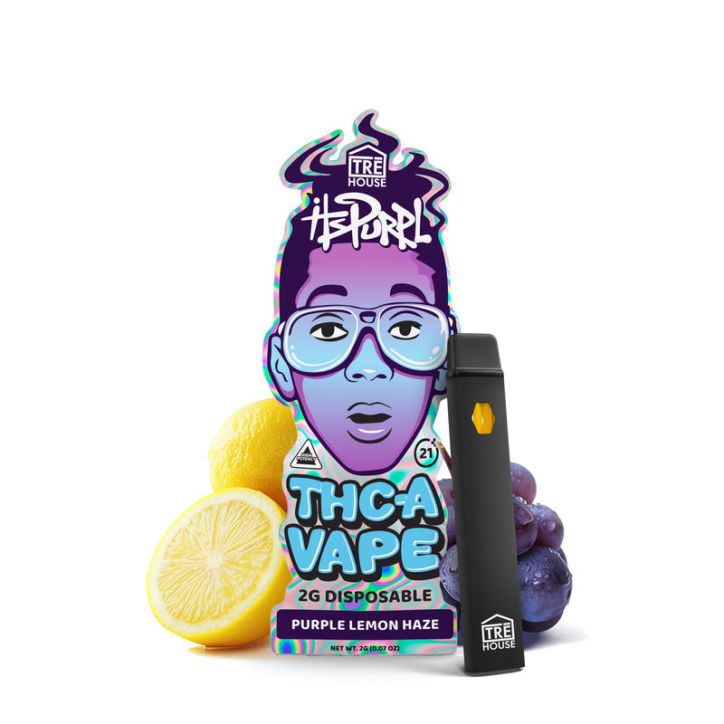 Tre House Vape itsPurpl Purple Lemon Haze (THCa)