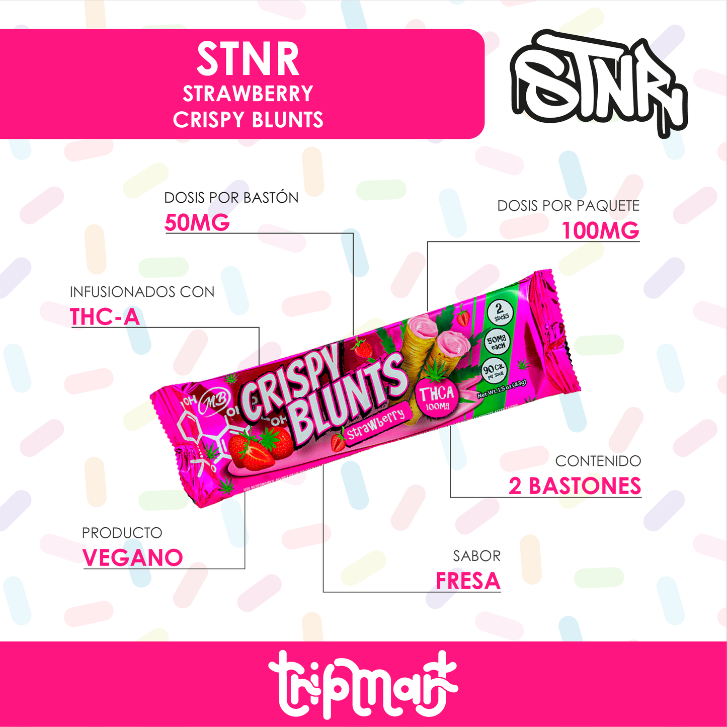 Crispy Blunts Strawberry (THC-A)