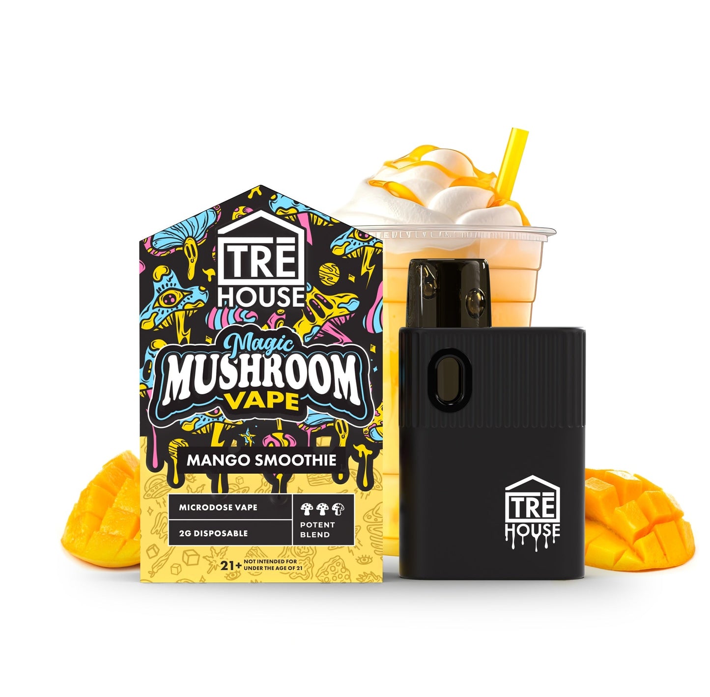 Tre House Vape Mango Smoothie