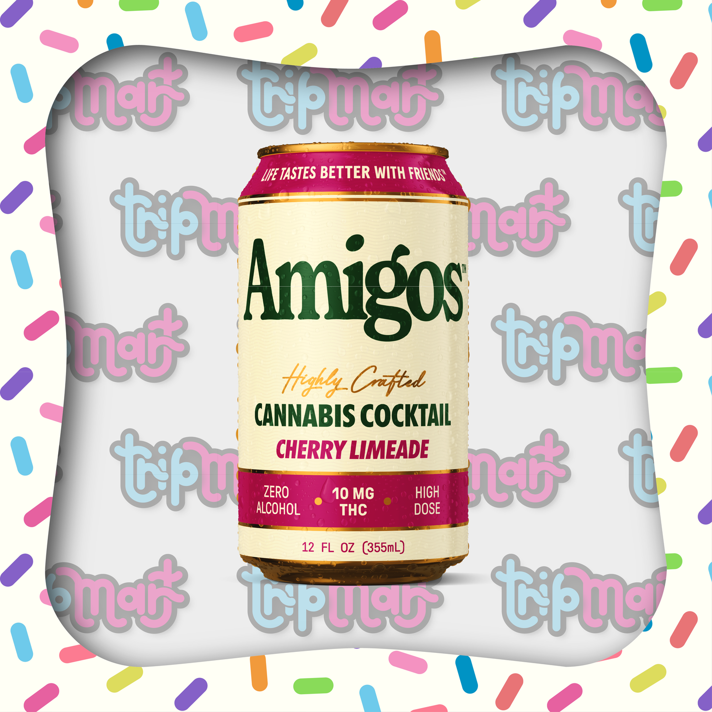 Amigos Drink – Cherry Limeade | Bebida infusionada con 10mg THC