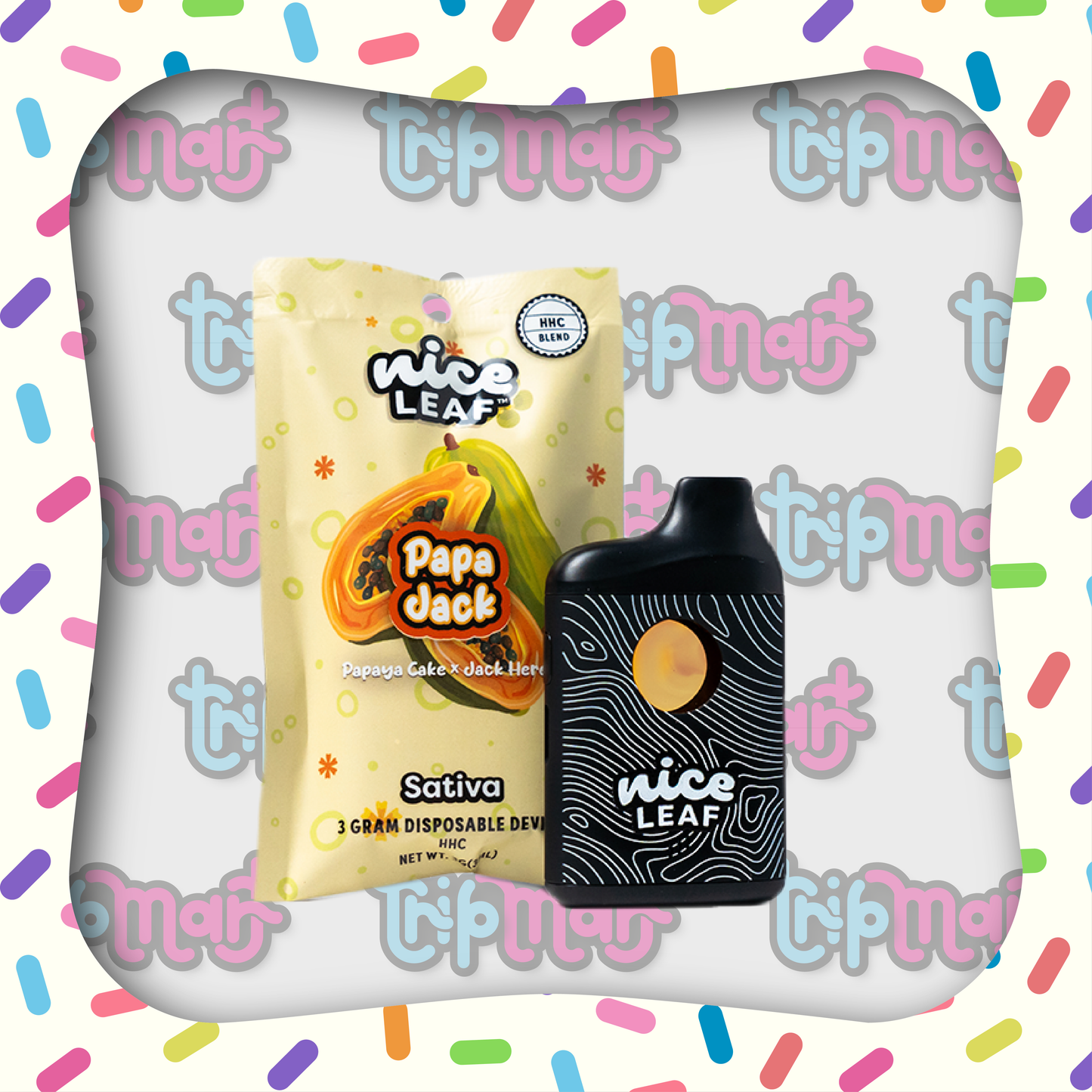 Nice Leaf – Papa Jack | Vape Desechable HHC 3g (Sativa)