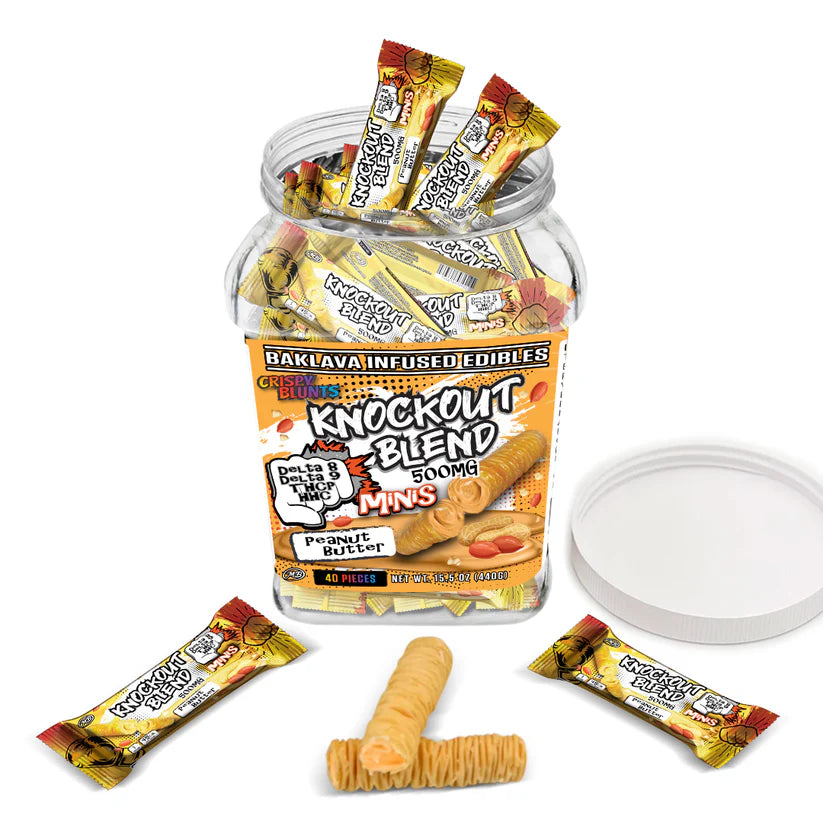 Crispy Blunts KO Blend Mini Peanut Butter