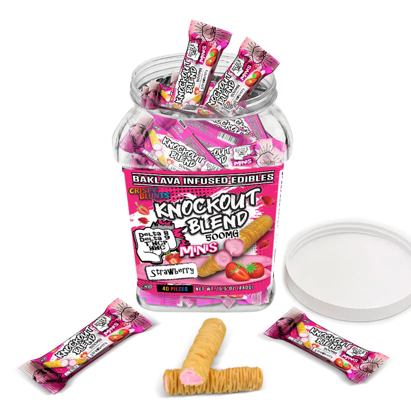 Crispy Blunts KO Blend Mini Strawberry