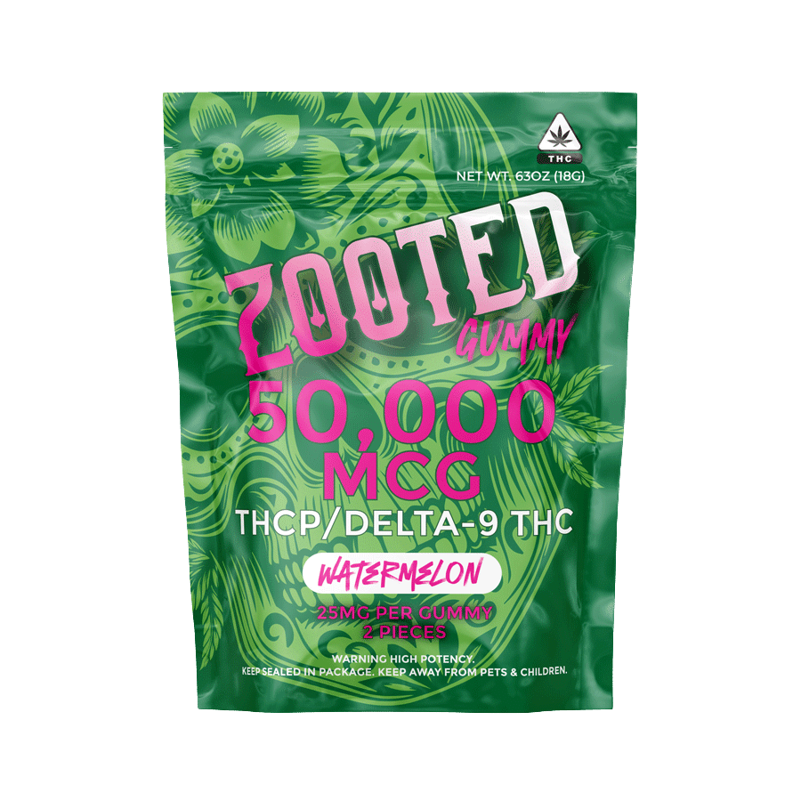 The Hemp Doctor ZOOTED Gummies Watermelon 2ct D9