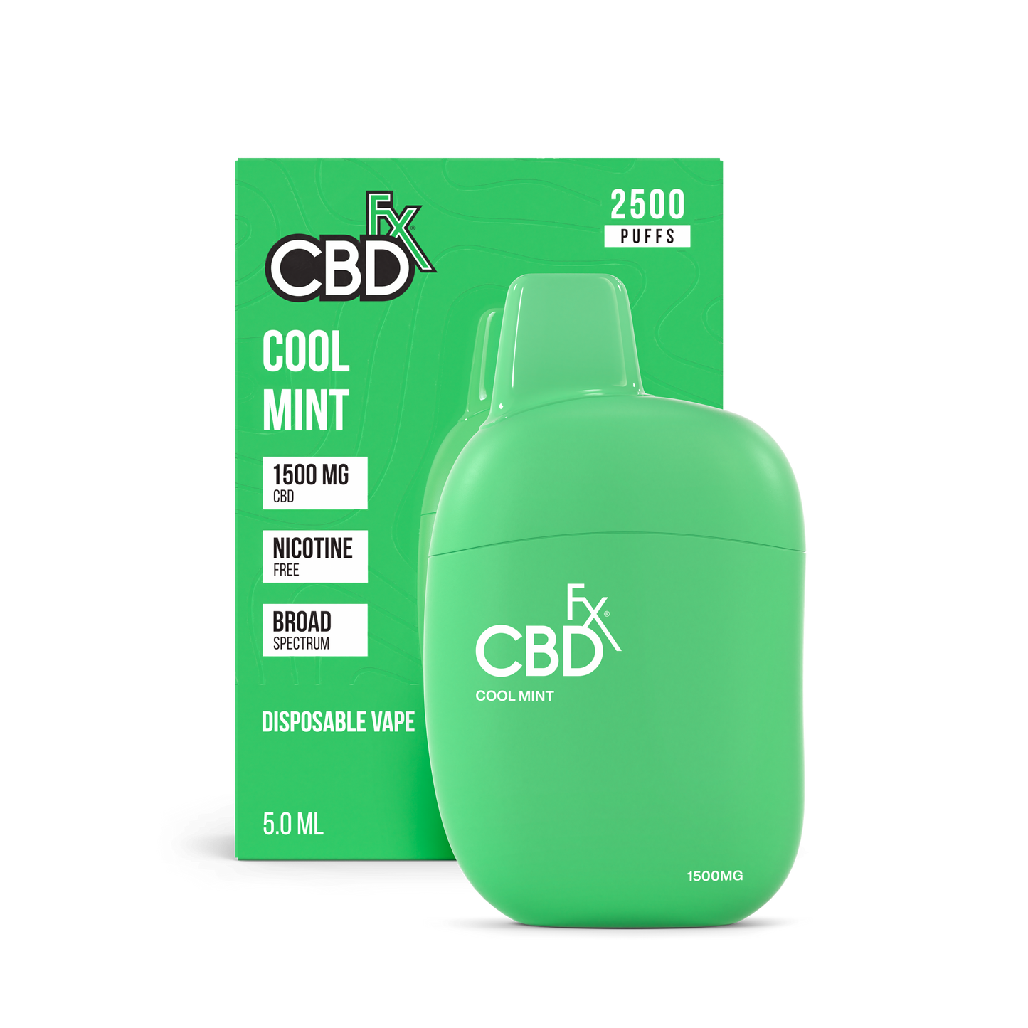 Cool Mint CBD Vape Pen 1500mg