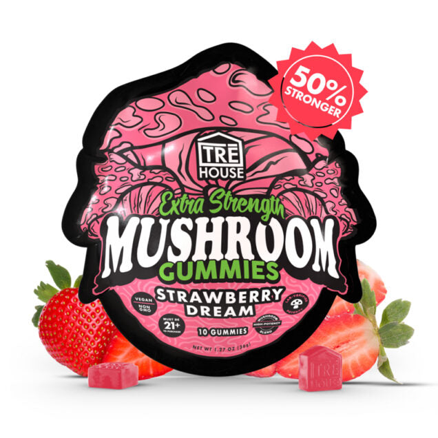 Gummies Magic Mushrooms Strawberry Dream Extra Strength