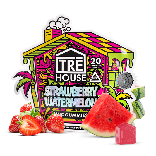 Tre House Gummies Strawberry Watermelon HHC 20ct