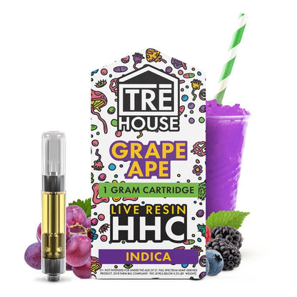 Tre House Cartridge Grape Ape (Live Resin/HHC)