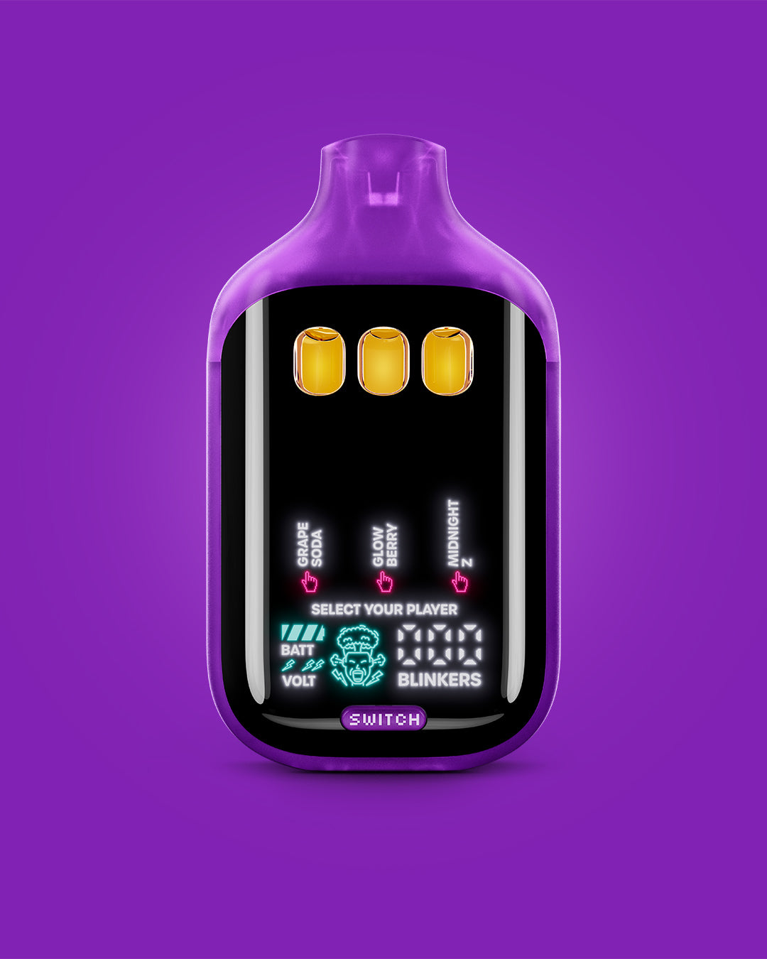 Boutiq Switch GV5 Grape Soda + Glow Berry + Midnight Z 2G
