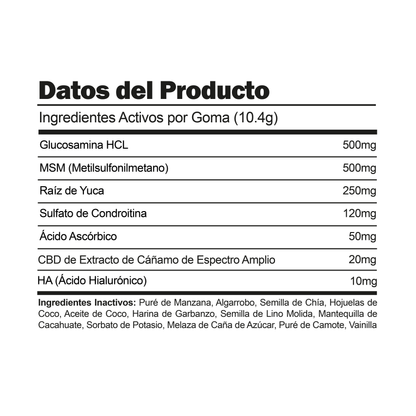 Premios para perros con CBD: masticables para cadera y articulaciones