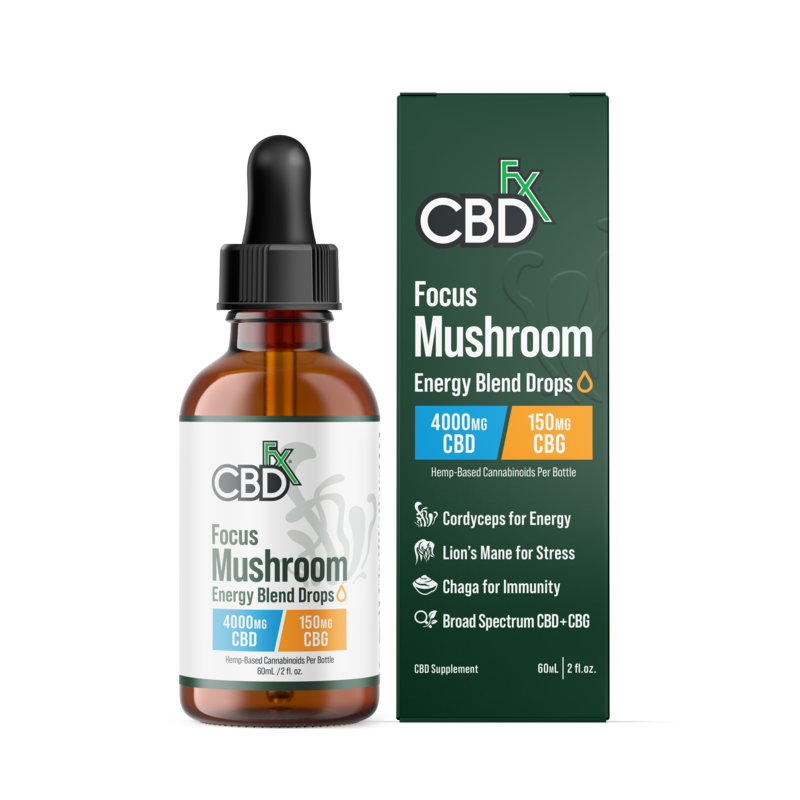 Aceite de CBD con hongos funcionales 