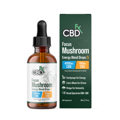 Aceite de CBD con hongos funcionales 