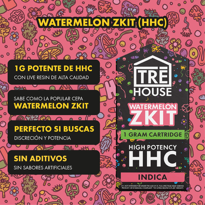 Tre House Cartridge Watermelon Zkit (HHC)