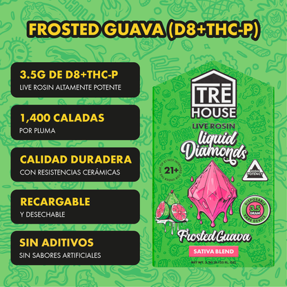 Tre House Pen Frosted Guava (Liquid Diamonds/3.5G)