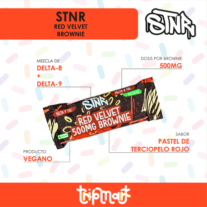 STNR Brownie Red Velvet D8/D9 (500mg)