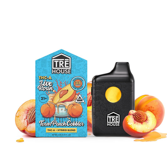 Tre house vape Texas peach 