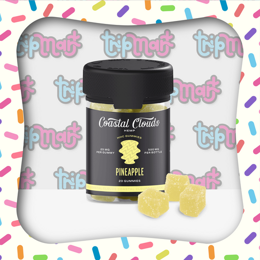 Coastal Clouds Gummies Pineapple 500mg 20ct (HHC)