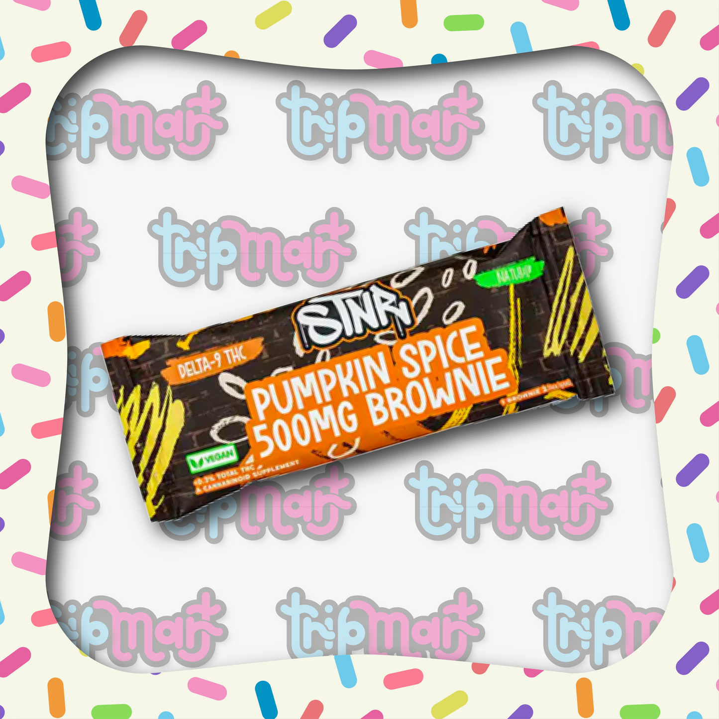 STNR Brownie Pumpkin Spice D8/D9 (500mg)