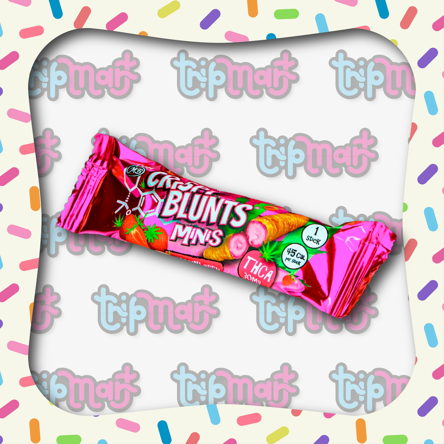 Crispy Blunts Mini Strawberry (THC-A)