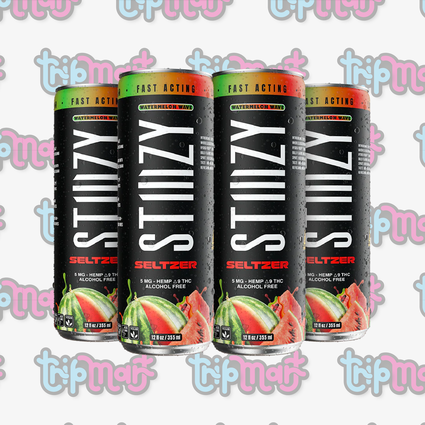 Stiiiizy seltzer Watermelon Wave 5mg
