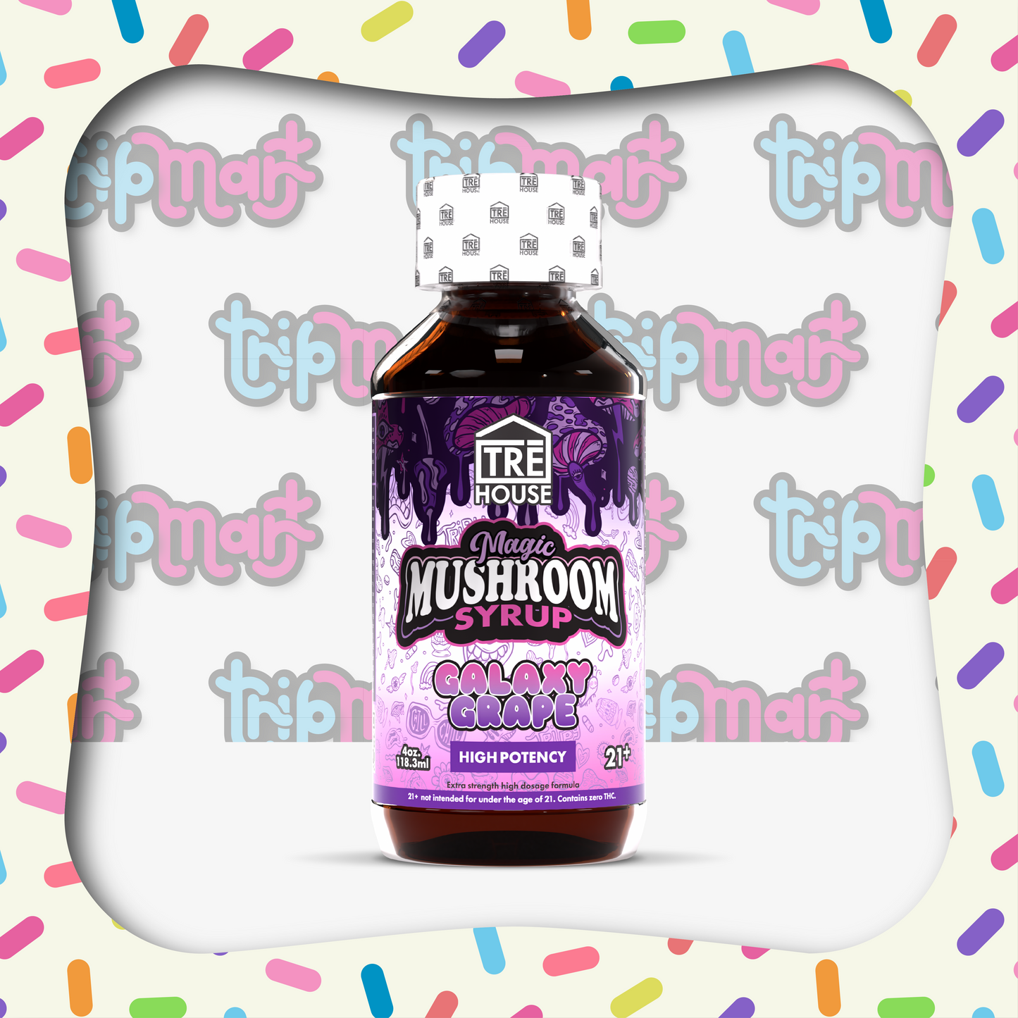Tre House Syrup Magic Mushrooms Galaxy Grape