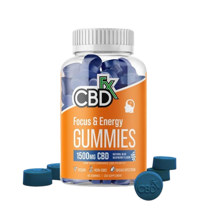 Gomitas de CBD para Enfoque y Energía  1500mg