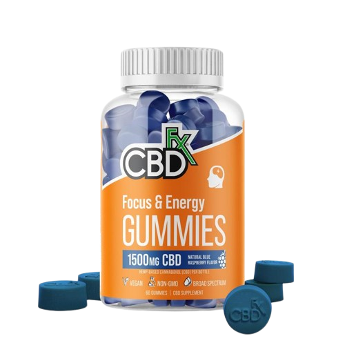 Gomitas de CBD para Enfoque y Energía  1500mg