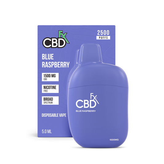 Blue Raspberry CBD Vape Pen 1500mg