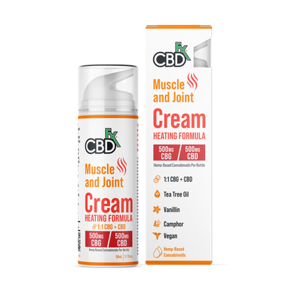 Crema caliente de cbd para dolor