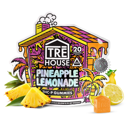 Tre House Gummies Pineapple Lemonade THC-P 20ct