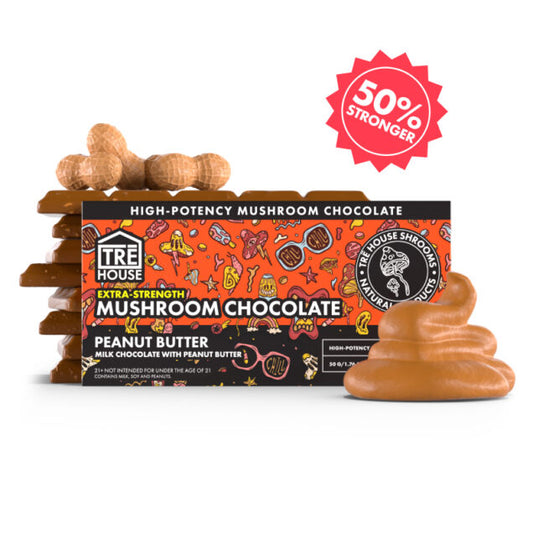 Magic Mushroom Chocolate Bar Peanut Butter Extra Strenght