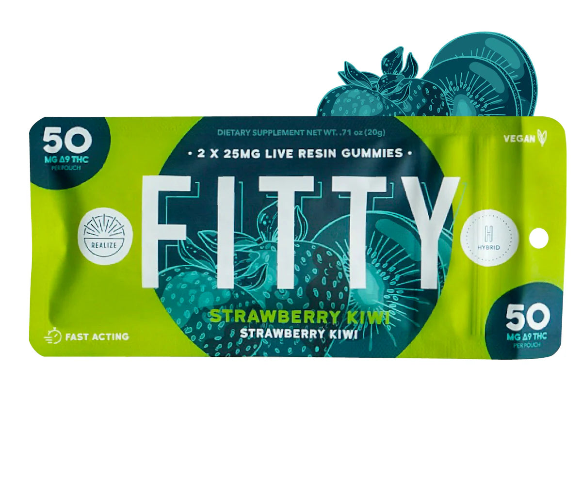 Realize Gummies FITTY Strawberry Kiwi