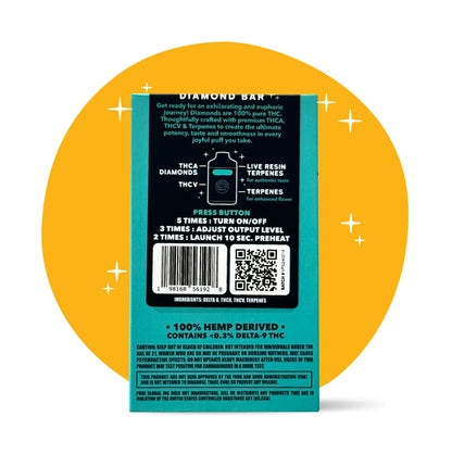 Realize Diamond Bar Pineapple Express 4G