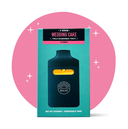 Realize Diamond Bar Wedding Cake 4G