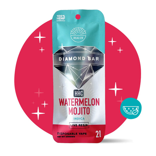 Realize Diamond Bar Watermelon Mojito 2G (HHC)